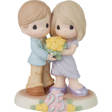 Load image into Gallery viewer, Rose Bouquet 25th Anniversary Figurine - Precious Moments - Hallmark Timmins
