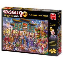 Load image into Gallery viewer, Wasgij Original 39 - Chinese New Year! (1000 pieces)