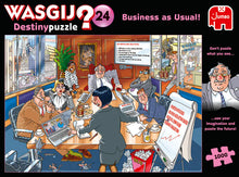 Load image into Gallery viewer, Wasgij Destiny 24 - Business as Usual! - 1000 Piece Puzzle
