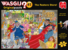 Load image into Gallery viewer, Wasgij Original 41 - The Restore Store! (1000 pieces)