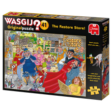 Load image into Gallery viewer, Wasgij Original 41 - The Restore Store! (1000 pieces)