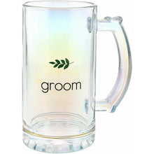Load image into Gallery viewer, GROOM 16 OZ GLASS STEIN