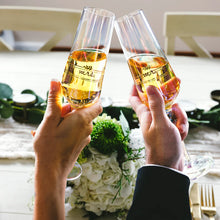 Load image into Gallery viewer, MR. 8 OZ. GLASS TOASTING FLUTE