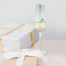 Load image into Gallery viewer, MRS. 8 OZ. GLASS TOASTING FLUTE