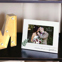 Load image into Gallery viewer, FAVORITE DAY 9" X 7.25" MDF FRAME (HOLDS 5" X 7" PHOTO)