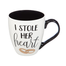 Load image into Gallery viewer, Ceramic Cup O' Java, 17 OZ., Wedding Giftset of 2