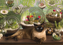 Load image into Gallery viewer, Terrarium Cat - 1000 Piece Puzzle by Cobble Hill