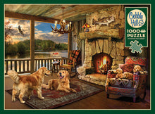 Load image into Gallery viewer, Lakeside Cabin - 1000 Piece Puzzle by Cobble Hill - Hallmark Timmins