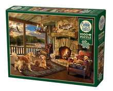 Load image into Gallery viewer, Lakeside Cabin - 1000 Piece Puzzle by Cobble Hill - Hallmark Timmins