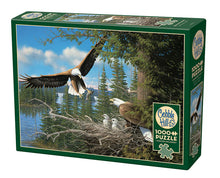 Load image into Gallery viewer, Nesting Eagles - 1000 Piece Puzzle by Cobble Hill - Hallmark Timmins