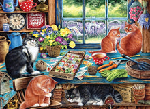 Load image into Gallery viewer, Cats Retreat - 1000 Piece Puzzle by Cobble Hill