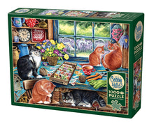 Load image into Gallery viewer, Cats Retreat - 1000 Piece Puzzle by Cobble Hill