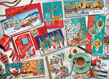 Load image into Gallery viewer, Mid Mod Season's Greetings - 1000 Piece Puzzle by Cobble Hill