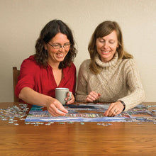 Load image into Gallery viewer, Cafe in Cassis - 1000 Piece Puzzle by Cobble Hill