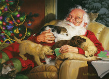Load image into Gallery viewer, Santa's Quiet Time - 1000 Piece Puzzle by Cobble Hill