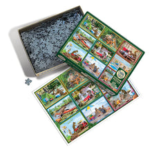 Load image into Gallery viewer, Squirrels on Vacation - 1000 Piece Puzzle by Cobble Hill