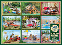 Load image into Gallery viewer, Squirrels on Vacation - 1000 Piece Puzzle by Cobble Hill