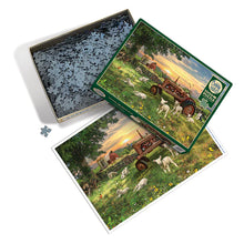 Load image into Gallery viewer, Field At Sunrise - 1000 Piece Puzzle by Cobble Hill