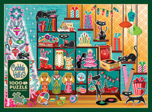 Load image into Gallery viewer, Christmas Cats - 1000 Piece Puzzle by Cobble Hill - Hallmark Timmins