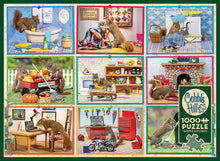Load image into Gallery viewer, Squirrels At Home - 1000 Piece Puzzle by Cobble Hill