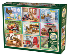 Load image into Gallery viewer, Squirrels At Home - 1000 Piece Puzzle by Cobble Hill
