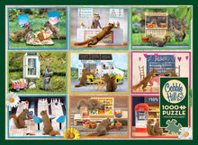 Load image into Gallery viewer, Squirrels Around Town - 1000 Piece Puzzle by Cobble Hill