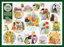 Load image into Gallery viewer, Cat Thoughts - 1000 Piece Puzzle by Cobble Hill