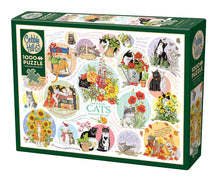 Load image into Gallery viewer, Cat Thoughts - 1000 Piece Puzzle by Cobble Hill