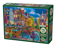 Load image into Gallery viewer, Cozy Street - 1000 Piece Puzzle by Cobble Hill