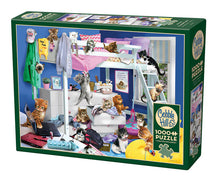Load image into Gallery viewer, Kitten Slumber Party - 1000 Piece Puzzle by Cobble Hill