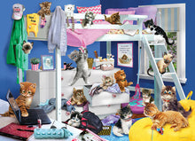 Load image into Gallery viewer, Kitten Slumber Party - 1000 Piece Puzzle by Cobble Hill