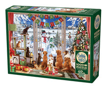 Load image into Gallery viewer, Christmas Visitors - 1000 Piece Puzzle by Cobble Hill
