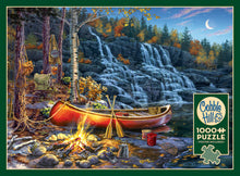 Load image into Gallery viewer, Waterfall Camp - 1000 Piece Puzzle by Cobble Hill