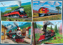 Load image into Gallery viewer, Historic Locomotives - 1000 Piece Puzzle by Cobble Hill