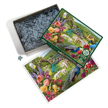 Load image into Gallery viewer, Little Lambs Rose Garden - 1000 Piece Puzzle by Cobble Hill