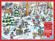 Load image into Gallery viewer, Hockey Town - 1000 Piece Puzzle by Cobble Hill