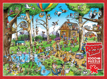 Load image into Gallery viewer, DoodleTown: Birdwatcher's Paradise - 1000 Piece Puzzle by Cobble Hill