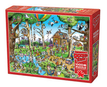 Load image into Gallery viewer, DoodleTown: Birdwatcher's Paradise - 1000 Piece Puzzle by Cobble Hill