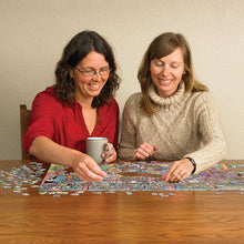 Load image into Gallery viewer, Doodle Town: Bookshop Bedlam - 1000 Piece Puzzle by Cobble Hill