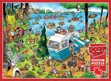 Load image into Gallery viewer, DoodleTown: Call of the Wild - 1000 Piece Puzzle by Cobble Hill