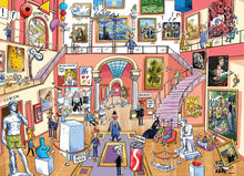Load image into Gallery viewer, Doodletown: Museum Mischief - 1000 Piece Puzzle by Cobble Hill - Hallmark Timmins