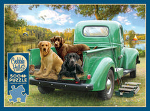 Load image into Gallery viewer, "Let's Go Fishing" - 500 Pieces Cobble Hill Puzzle - Hallmark Timmins