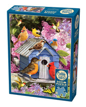 Load image into Gallery viewer, Spring Birdhouse - 500 Piece Puzzle by Cobble Hill