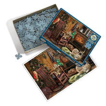 Load image into Gallery viewer, Kittens By The Stove - 500 Piece Puzzle by Cobble Hill