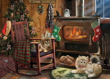 Load image into Gallery viewer, Kittens By The Stove - 500 Piece Puzzle by Cobble Hill