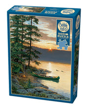 Load image into Gallery viewer, Canoe Lake - 500 Piece Puzzle by Cobble Hill - Hallmark Timmins