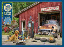 Load image into Gallery viewer, Auto Repair - 500 Piece Puzzle by Cobble Hill