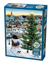 Load image into Gallery viewer, Village Tree - 500 Piece Puzzle by Cobble Hill