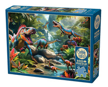 Load image into Gallery viewer, Prehistoric Beasts - 500 Piece Puzzle by Cobble Hill