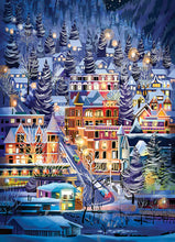 Load image into Gallery viewer, Ski Town - 500 Piece Puzzle by Cobble Hill